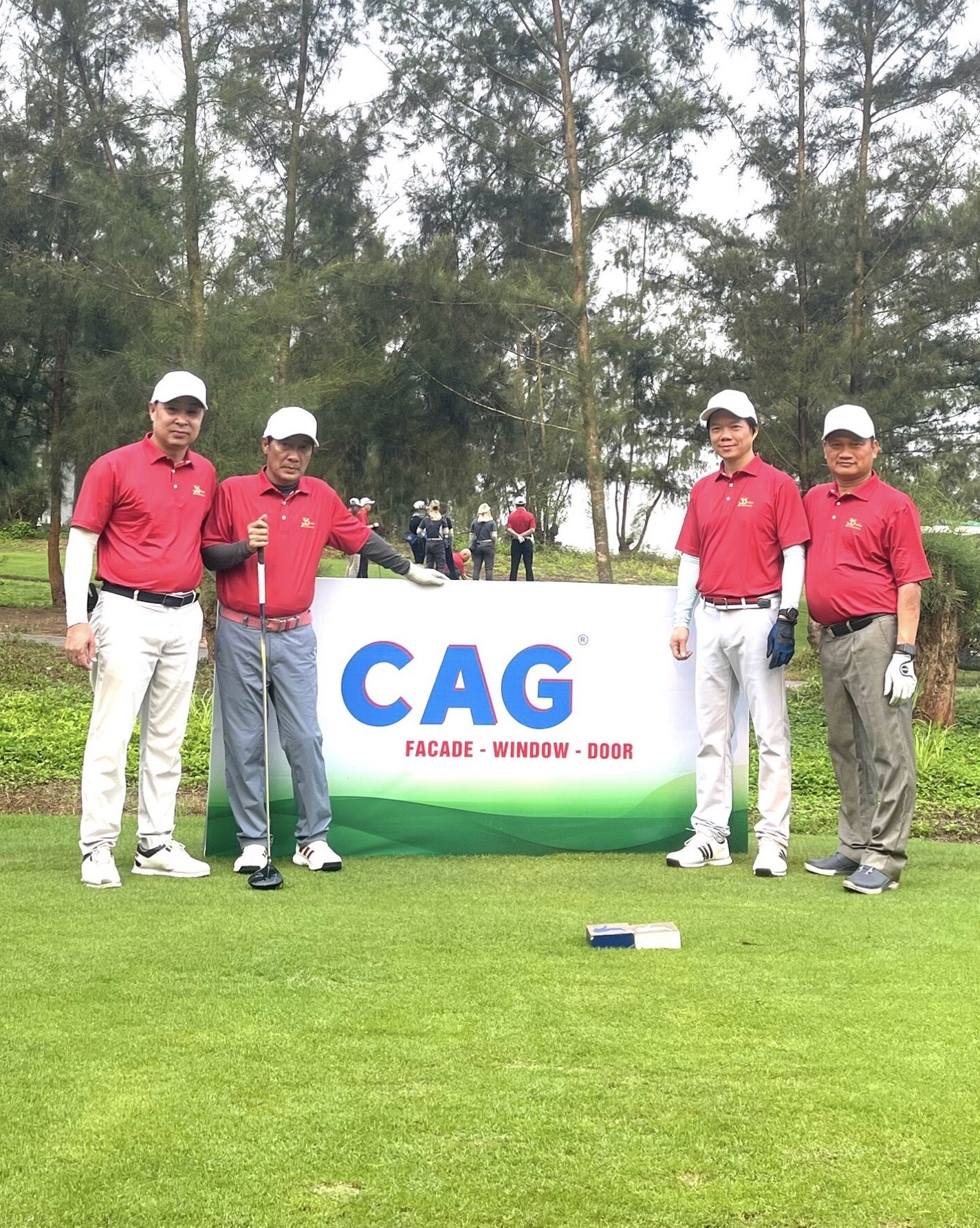 CAG sponsors sports exchange golf tournament “For A Green Future”
